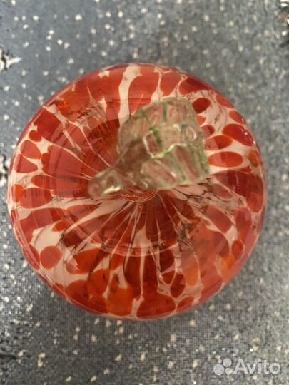 Статуэтка фигурка яблоко муранское стекло