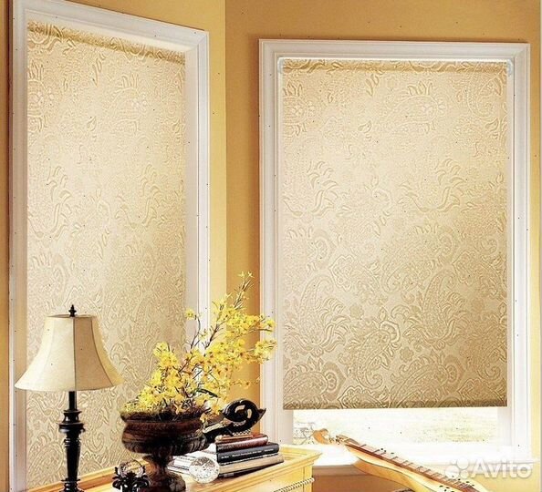 Рулонные шторы с замером и монтажом