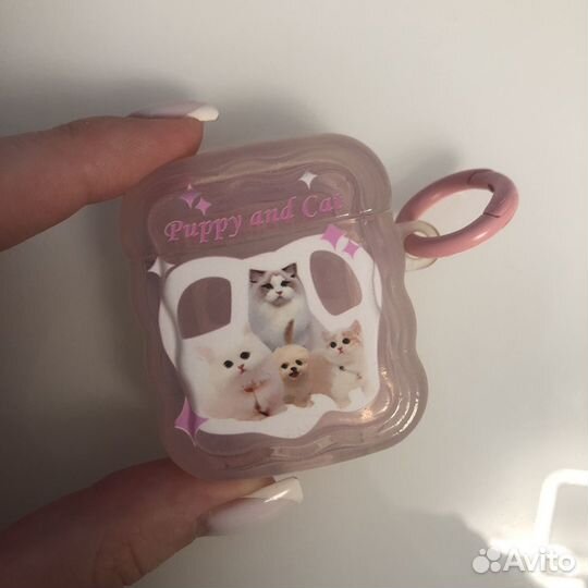 Чехол для наушников airpods 1, 2 y2k