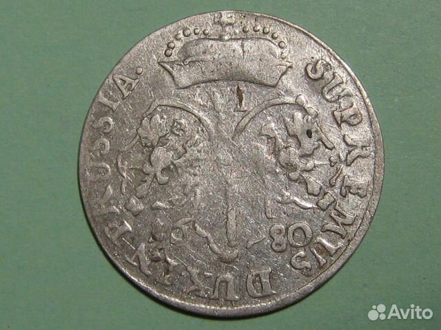 Монеты 6 грошей Бранденбург Пруссия Кёнигсберг