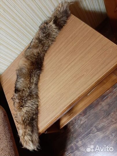 Воротник меховой съёмный