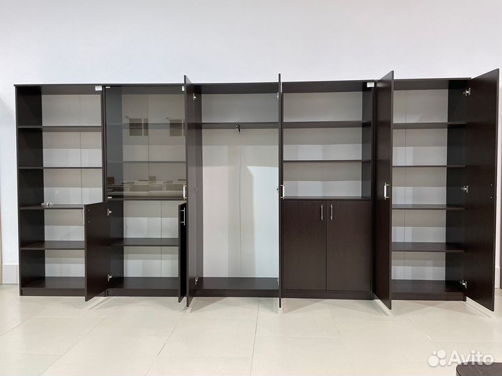 Шкафы офисные Венге