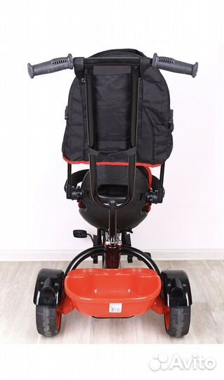 Велосипед коляска с ручкой