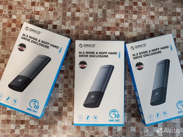Корпус для SSD M.2 Orico для NVMe&Sata USB 3.2