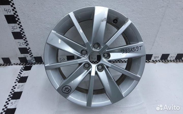 Диск колеса литой Volkswagen R15