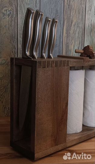 Подставка для ножей и полотенец