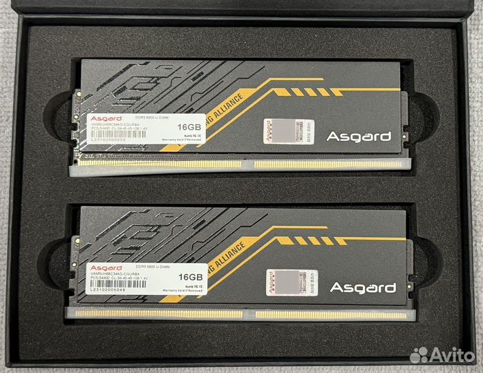 Оперативная память ddr5 32gb