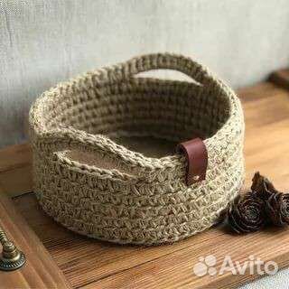 Корзины из джута