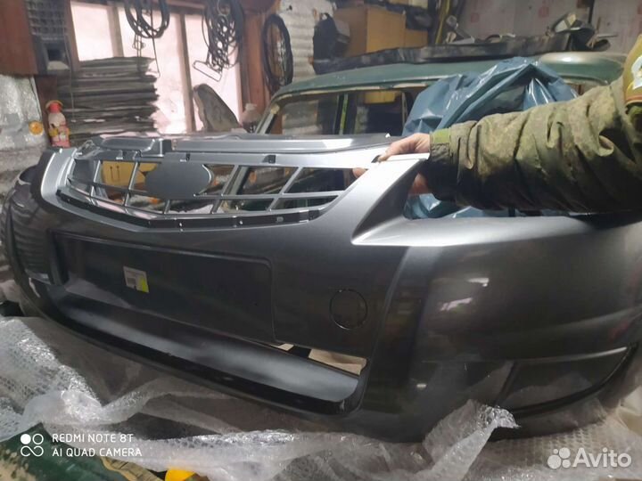 Бампер передний ваз 2170 Приора 2 В цвет Новый