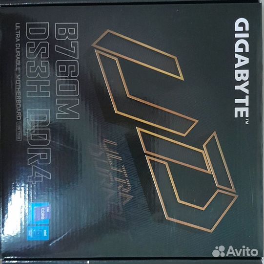 Новая материнская плата gigabyte b760m ds3h ddr4