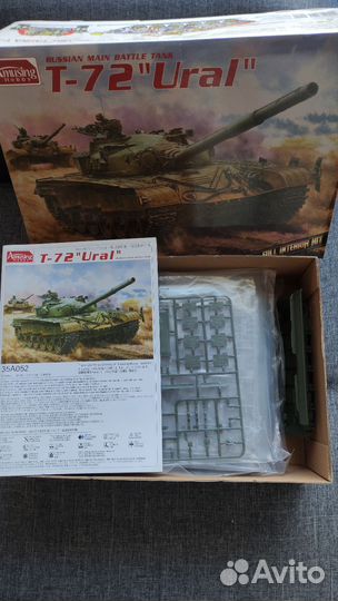 Модель Т-72 Урал Amusing hobby 1/35