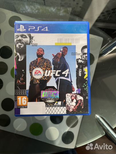Диск UFC4 Ps4/Ps5