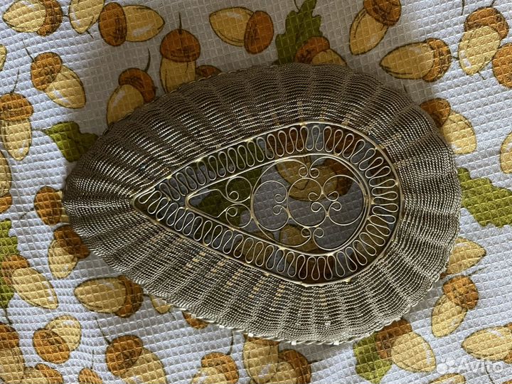 Конфетница мельхиор СССР