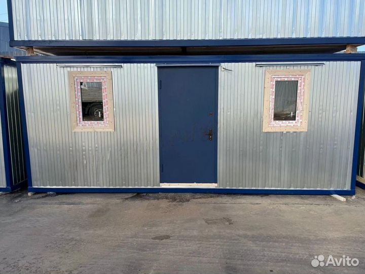 Бытовка блок контейнер для строителей по безналу