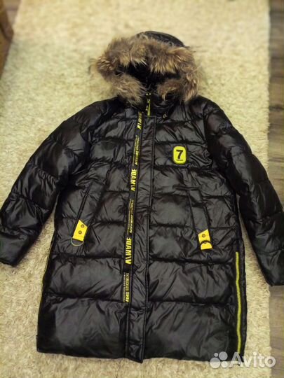 Пуховик на девочку 158 164