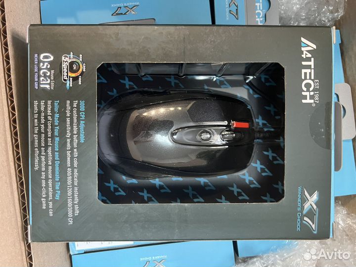 Игровая мышь A4Tech X7 X-718BK Black