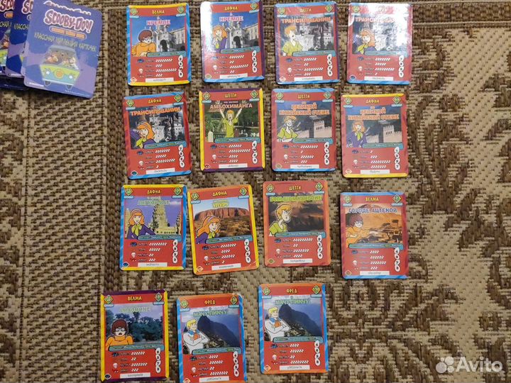 Карточки скуби ду великие тайны мира