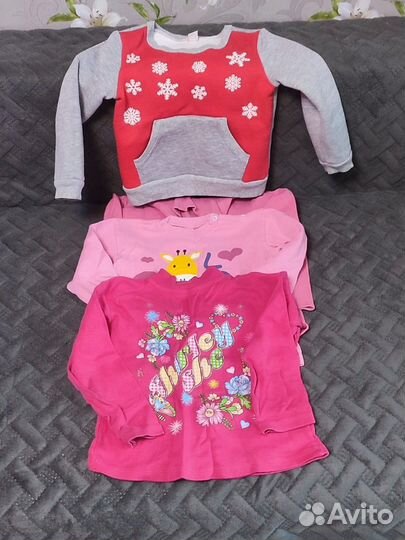 Вещи пакетом на девочку 116 122