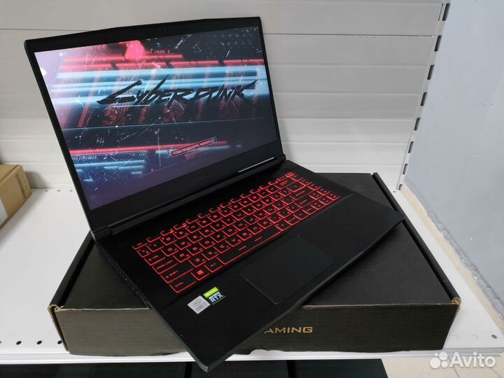 Игровой Ноутбук MSI 15.6 RTX 3060 и i7 10750H