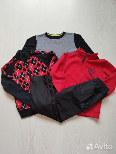 Тёплые Вещи пакетом на мальчика 140 (за все)