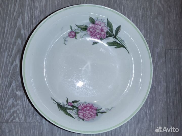 Блюдо сирень Дулёво