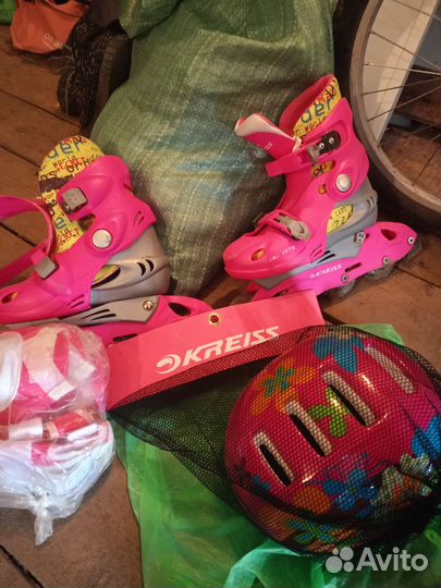 Роликовые коньки детские