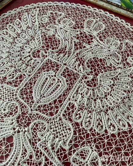 Герб РФ на стену. Вологодское кружево