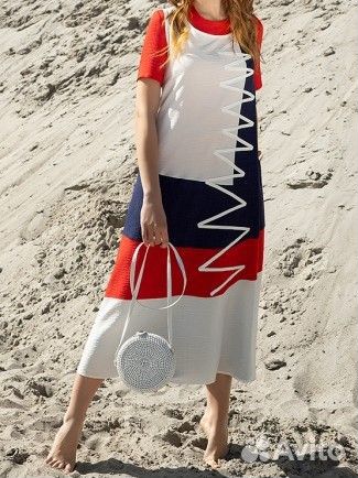 Летний комплект - платье плюс блуза