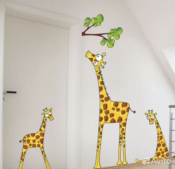Наклейки на стену интерьерные