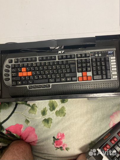 Игровая клавиатура a4tech x7