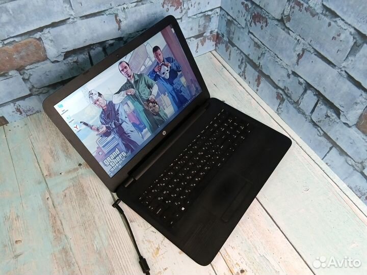 Мощный ноутбук HP 4ядра/2видеокарты/8Gb/SSD240