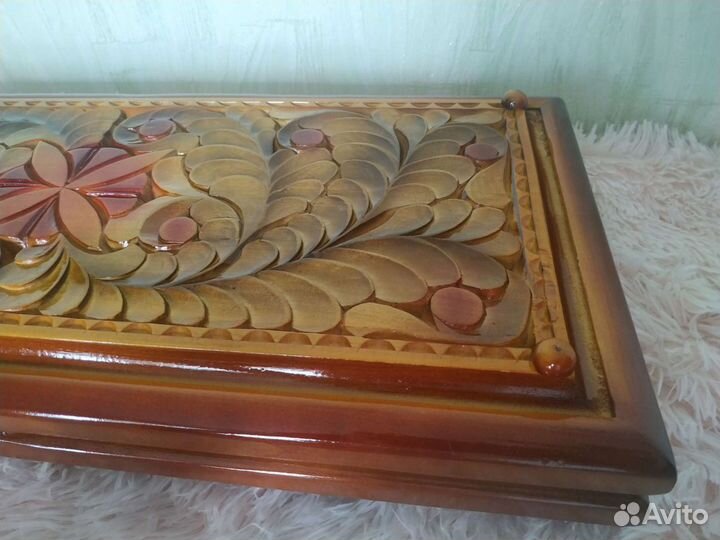 Нарды ручной работы резные новые зона