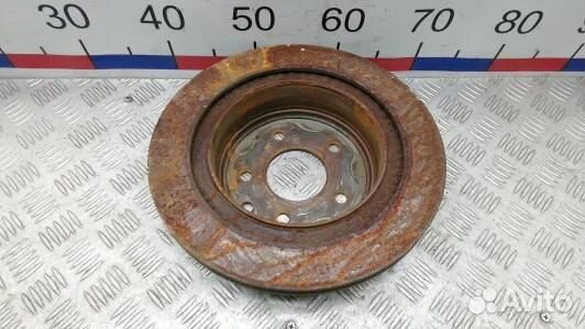 Диск тормозной задний nissan leaf ZE0 (3DN04LR02)