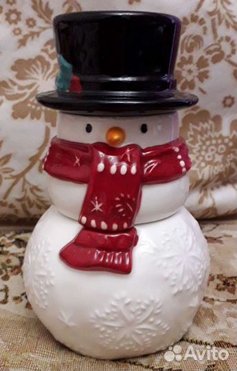 Снеговичок для соли и перца