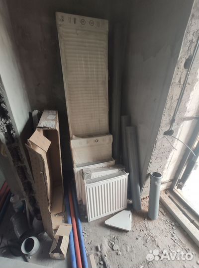 Продаю батареи, новые + трубы