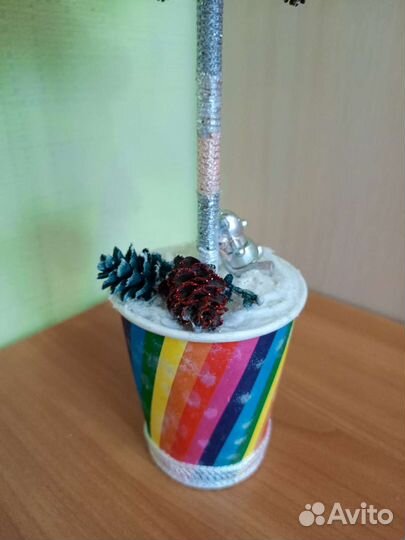 Топиарий новогодний поделка в школу, в детский сад