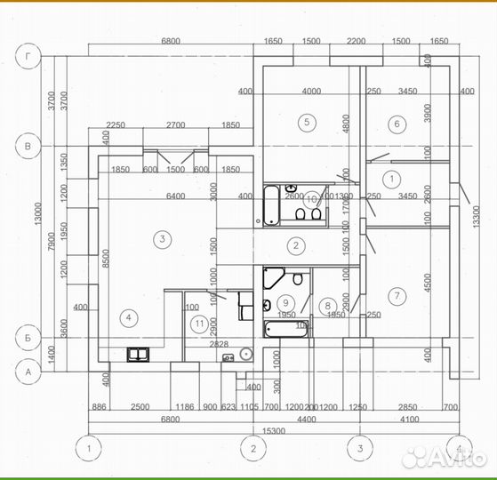 Готовый дом под ключ с парковкой