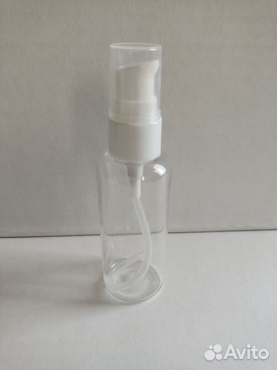 Флакон с кремовым дозатором, 60мл, 20/410, рет