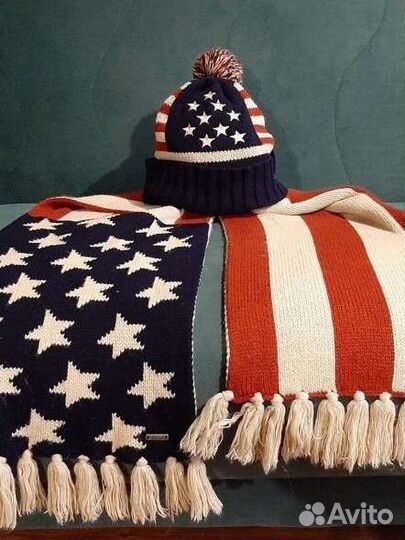 Комплект шапка и шарф