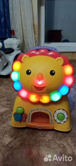 Львёнок ходунки каталка развивающая