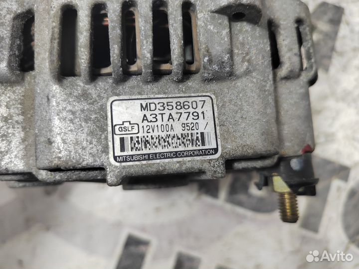 Генератор 100A Mitsubishi Space Runner 2