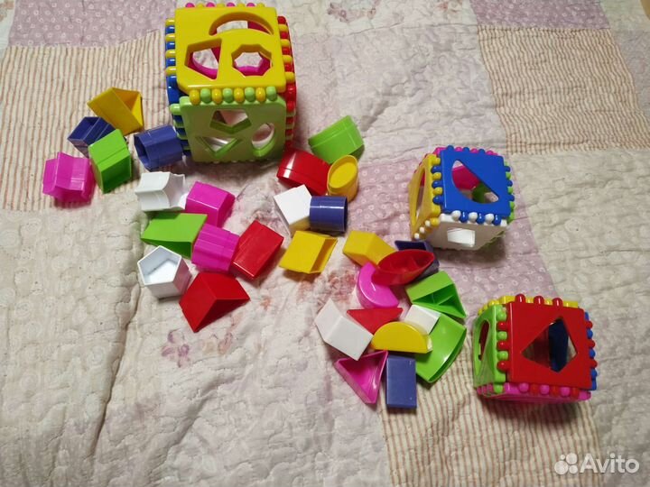 Кубики пакетом