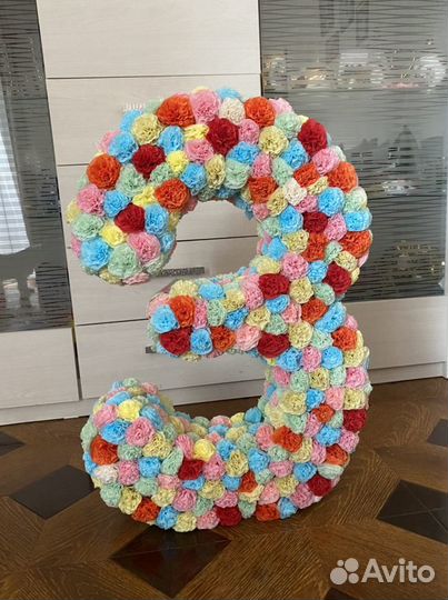 Объёмные цифры