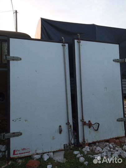 Ворота на фургон газель