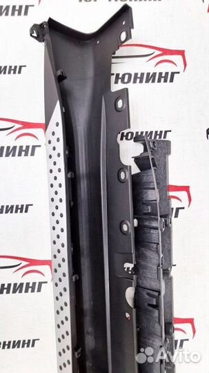 Новые силовые пороги на X5 E70