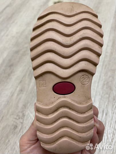 Зимние сапожки 22 размер