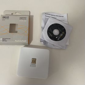 Bluetooth адаптер dexp AT-BT404 white