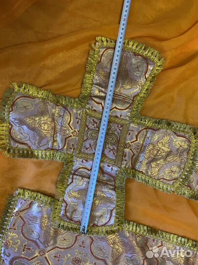 Комплект церковного шитья покровцы и воздух