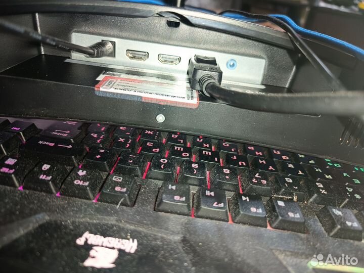 Монитор acer Nitro 100гц изогнутый игровой