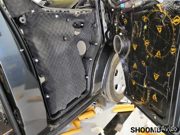 Шумоизоляция виброизоляция автомобиля